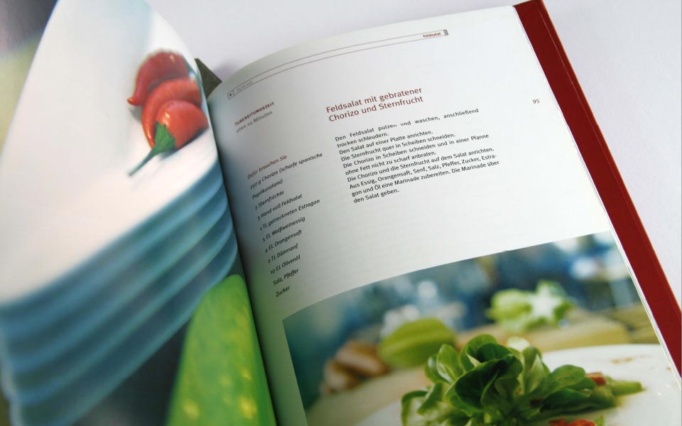 1 fein schmecken Kochbuch Inhaltsverzeichnis