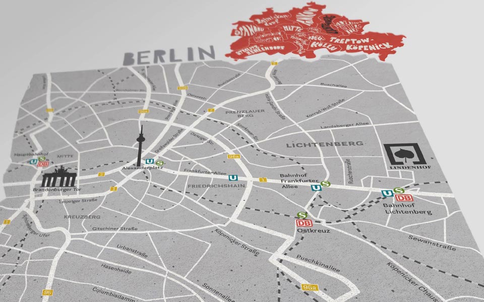 2-1 Berlin Karte Illustration