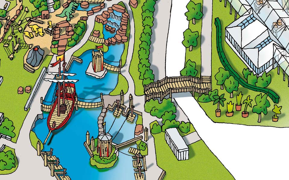 3-3 Playmobil Funpark Detail Ansicht