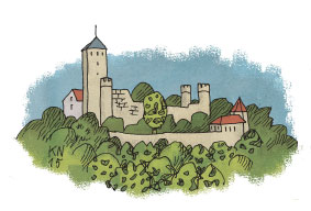Burg Illustration
